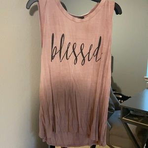Blessed tank top